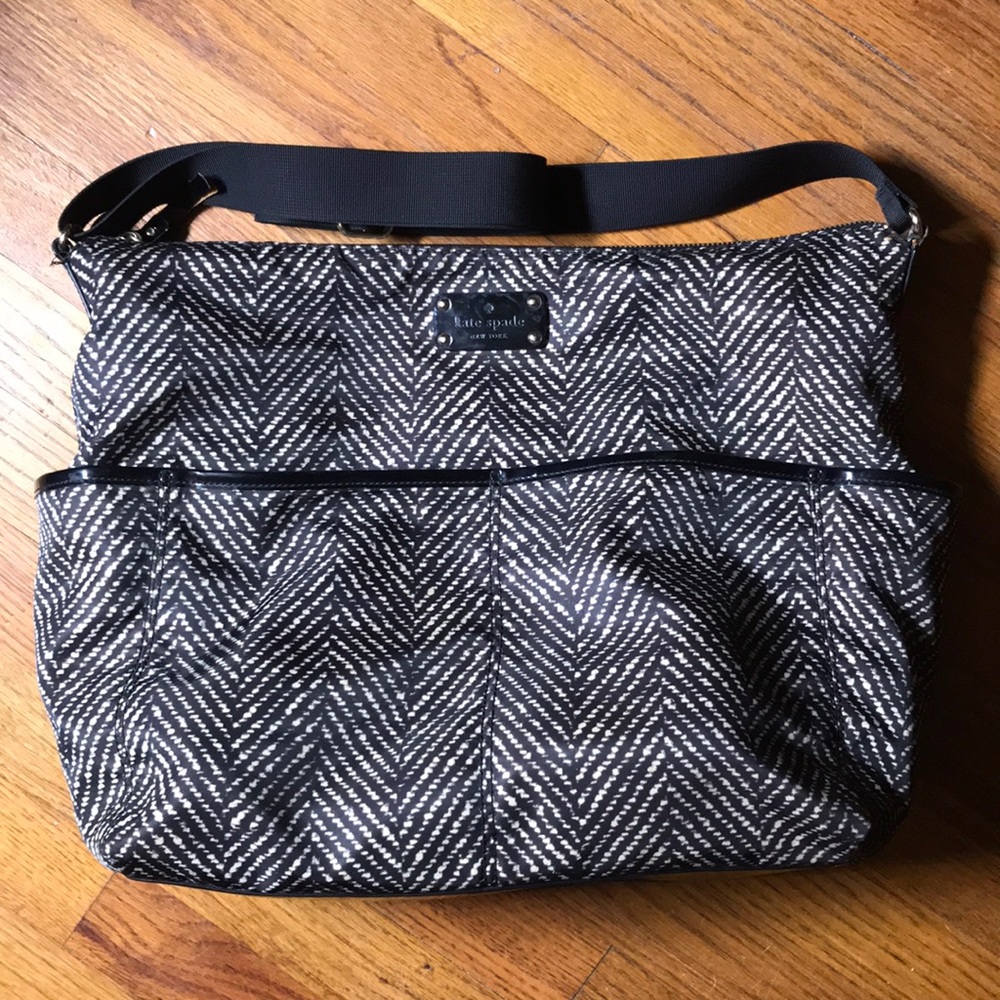 Kate Spade diaper bag with portable change mat
